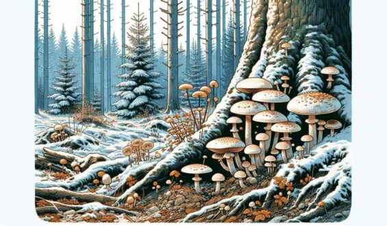 Jak i gdzie rosną grzyby zimowe w naszym klimacie?